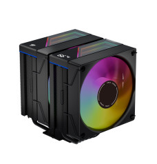 Jungle Leopard KF620-DGT Dual Tower ARGB CPU Cooler with Digital Temp Display